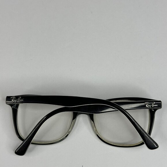 Ray-Ban‎ Black Retro Eyeglasses Frames Only With Black Hard Case - Picture 7 of 16